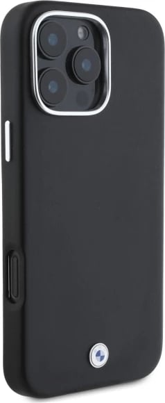 Mbështjellës BMW Sign Full Wrapped Metal MagSafe për iPhone 16 Pro Max, Zi