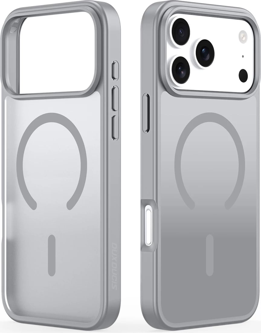 Mbështjellës Dux Ducis Yind për iPhone 17 Pro, MagSafe, Gri