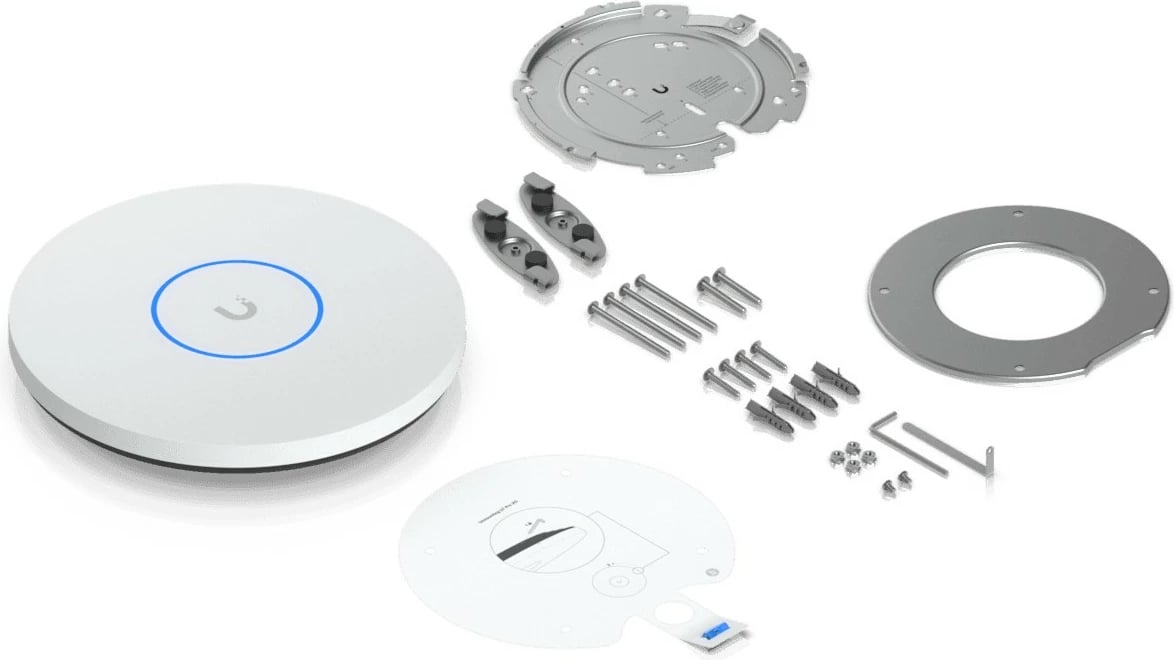 Access point Ubiquiti U7 Pro XG, WiFi 7, 10GbE, i bardhë