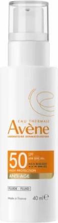 Fluid kundër plakjes për fytyrë Avène Expert Anti-Aging SPF50 unisex 40ml