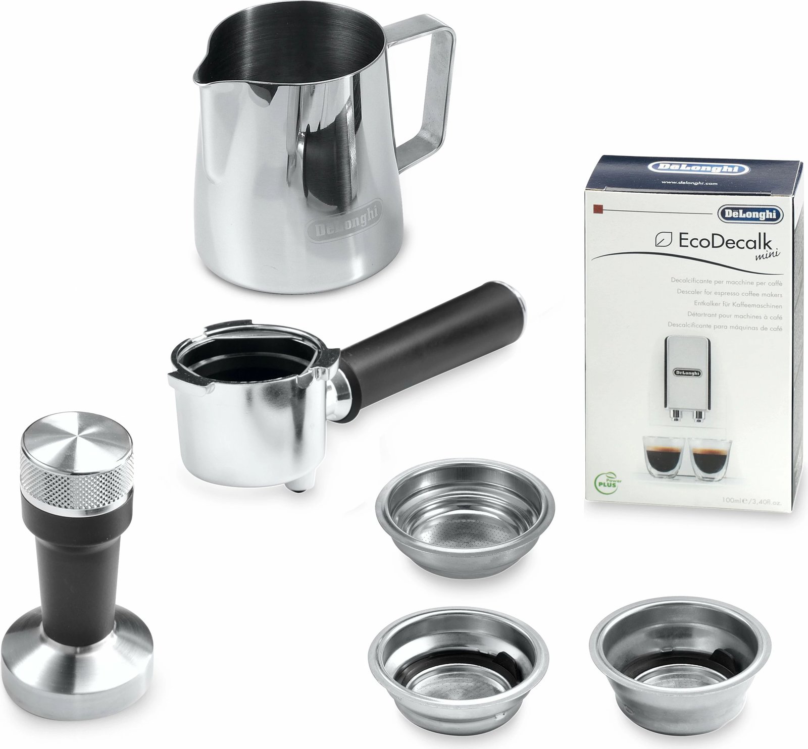 Aparat kafeje DeLonghi EC 885.BG, manual, 2 filxhanë, kapsula E.S.E., bezhë