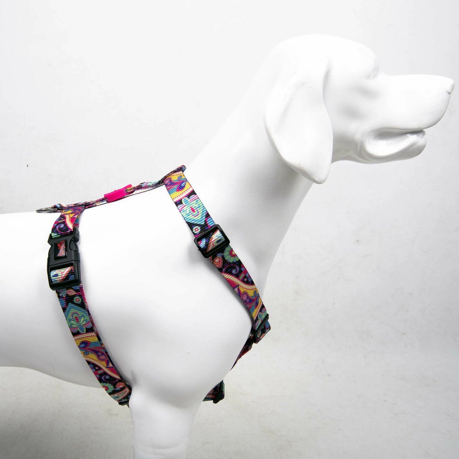 Parzmore për qen, shumëngjyrësh, Paws & Whiskers, Paisley, madhësia L