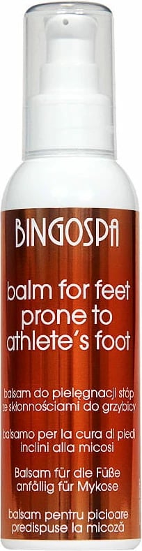 Balsam për këmbë BingoSpa për tendenca kërpudhore, 135g