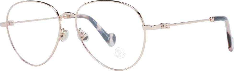 Syze optike Moncler, unisex, ngjyrë ari rozë