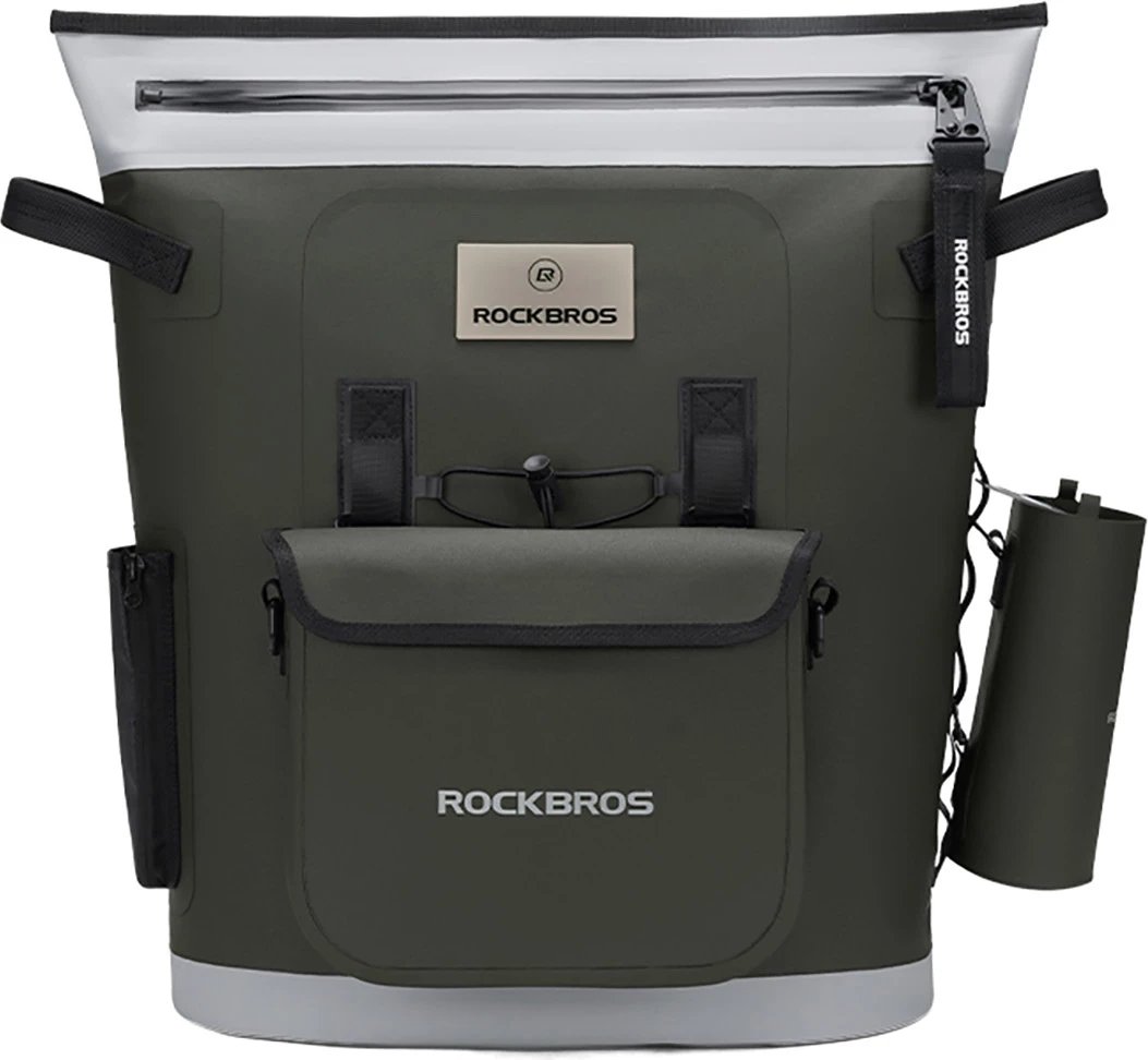 Çantë shpine termike Rockbros 3016001401, 18 l, e gjelbër