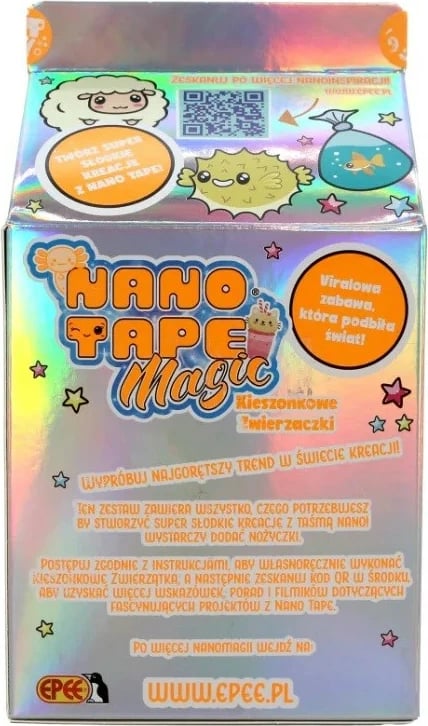 set kreativ DIY, Epee, Nano Tape Magic Pocket Pets EP60508/05108, 3 projekte, multicolor, starter pack