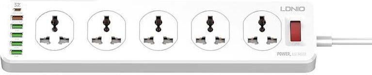 Prizë E Rrymës LDNIO SC10610 Prizë E Rrymës LDNIO SC10610