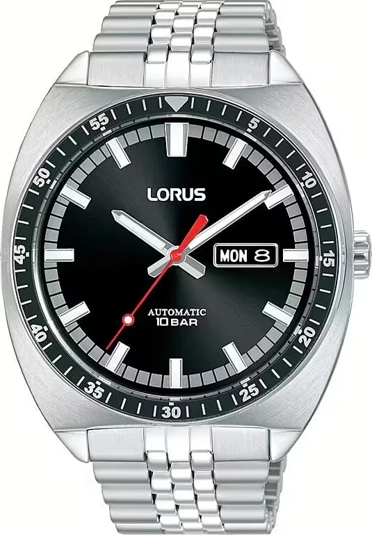 Orë dore Lorus RL439BX9 për meshkuj, e argjendtë