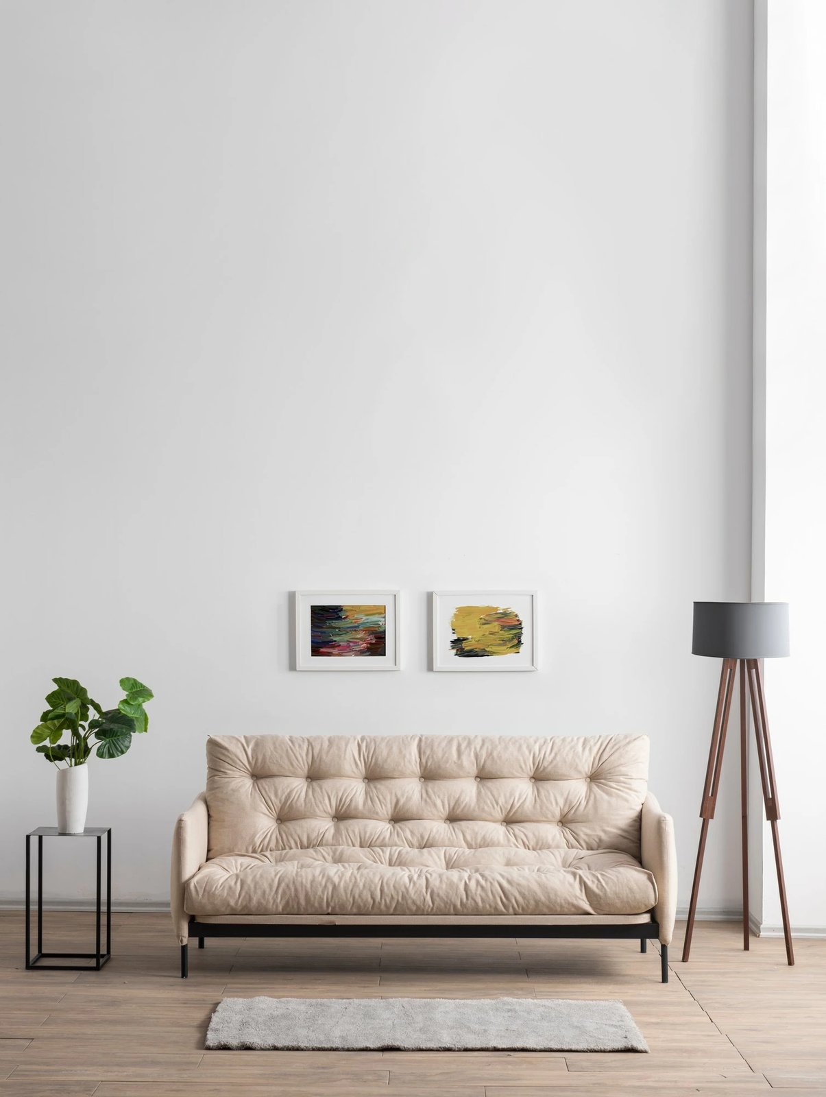 Divan-krevat 3 vendesh Atelier del Sofa, ngjyrë krem