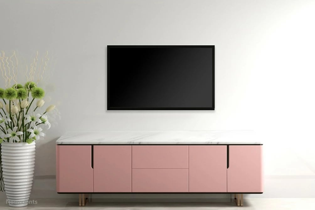 Mbajtëse muri TV Neomounts FPMA-W300BLACK, fiks, 32-55 inç, çelik, e zezë