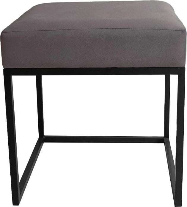 Tabure Cubik, ngjyrë gri, 40x40x44 cm