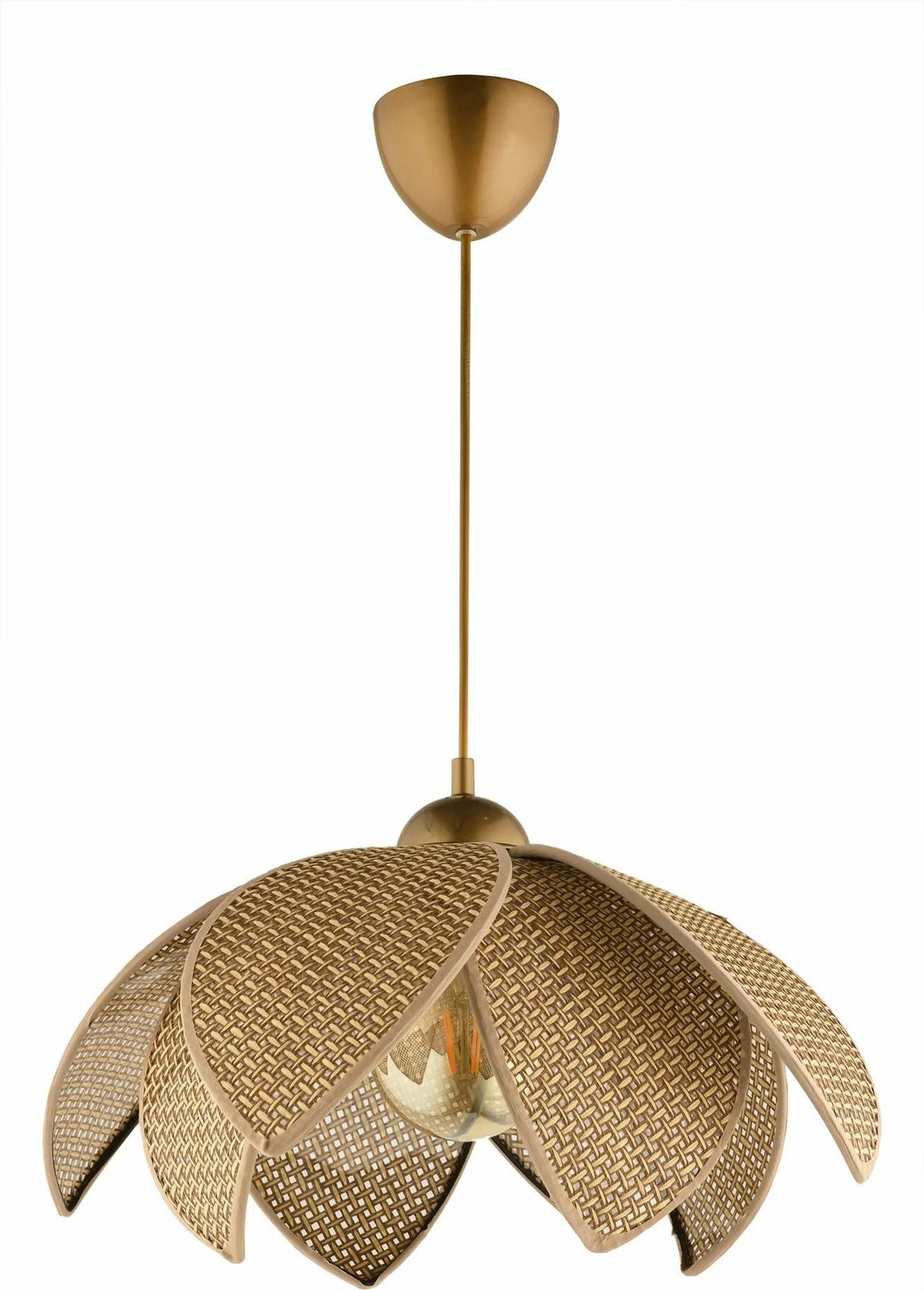 Llambë tavani Opviq, ngjyrë bezhë dhe ari, 64892