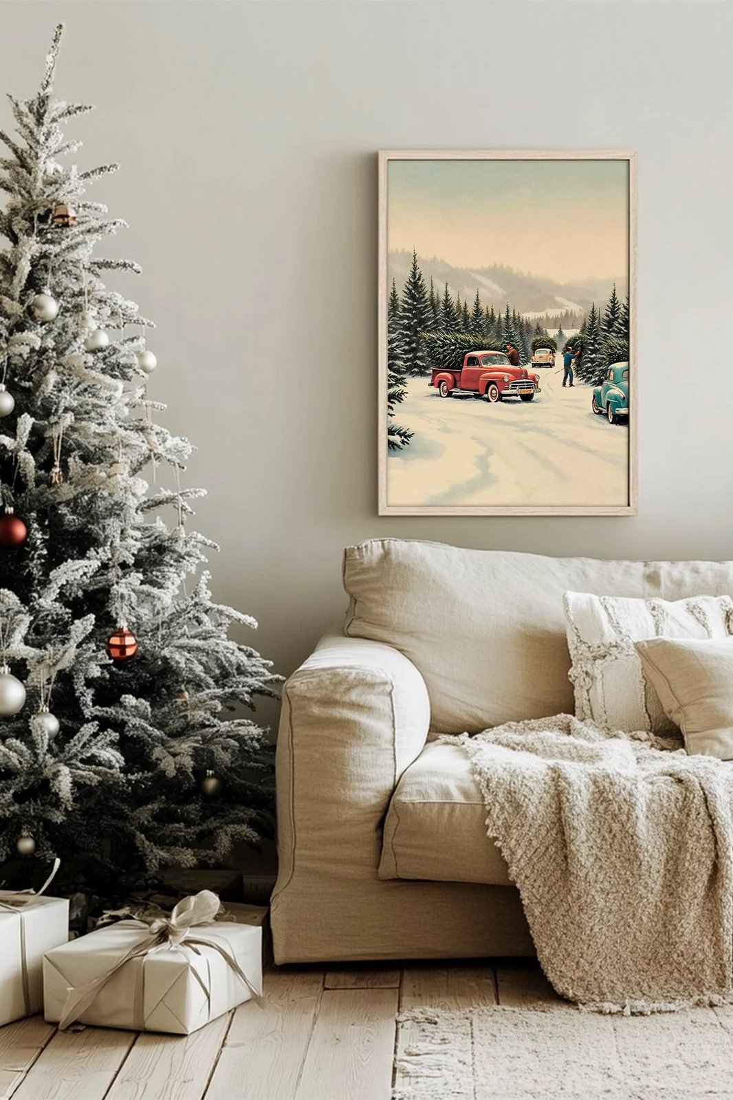 Pikturë dekorative me kornizë, Wallity, Nwyearsngmdl14, shumëngjyrëshe