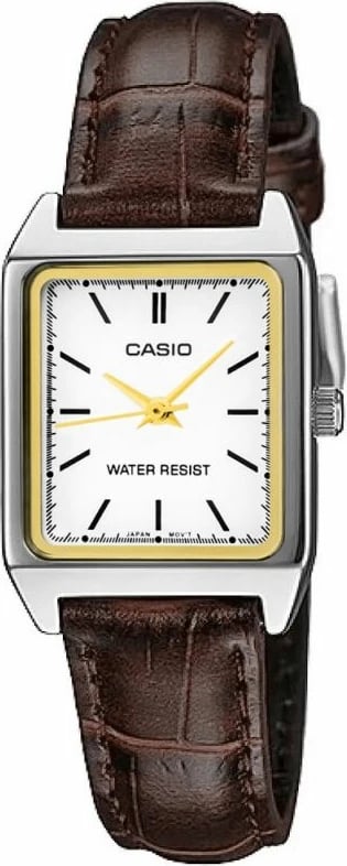 Orë dore për femra Casio, kafe