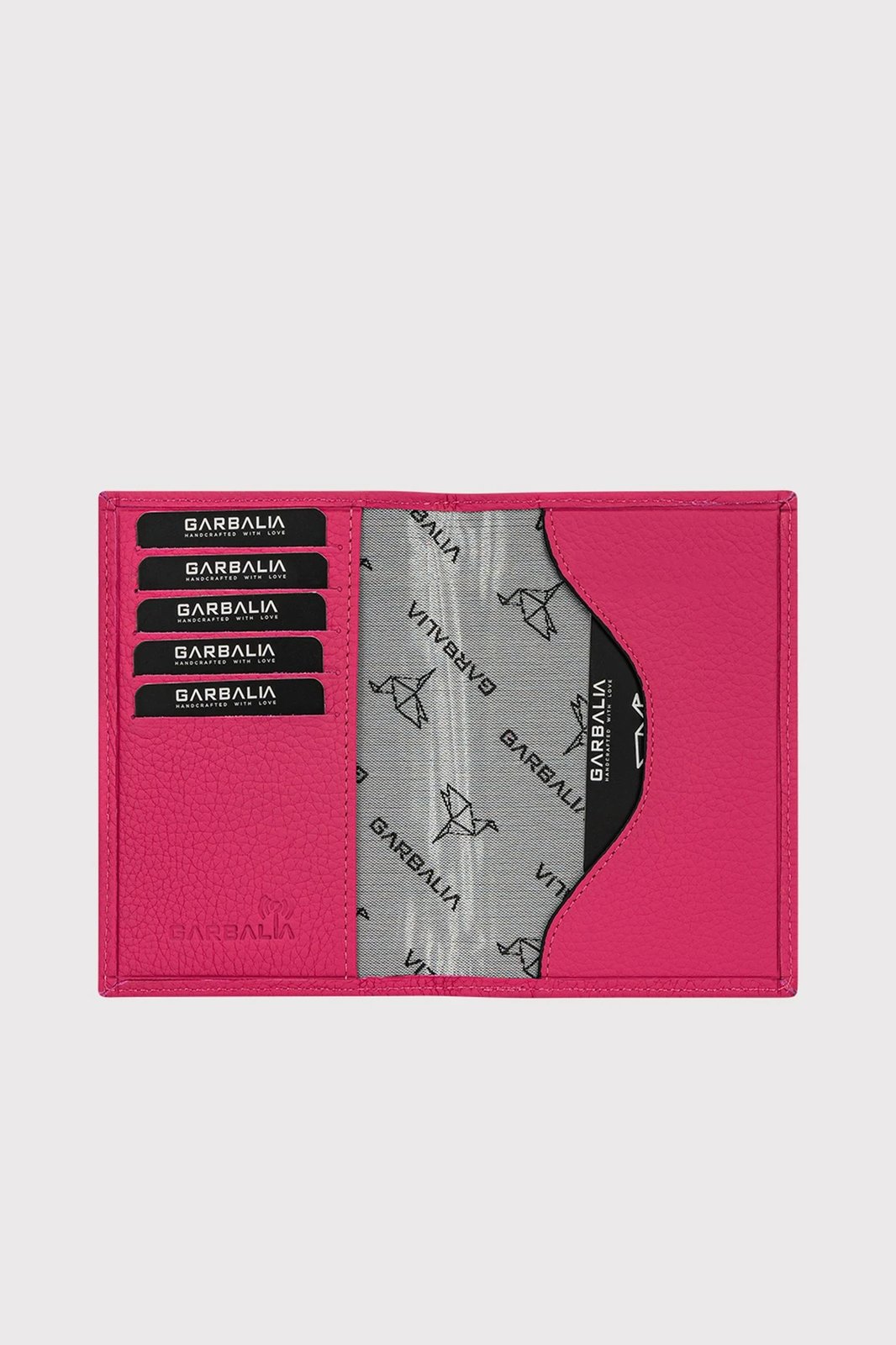 Portofol unisex Zoozie Bags, ngjyrë fuchsia, Passcase