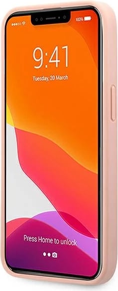 Mbështjellës Guess GUHCP13XPSASBPI për iPhone 13 Pro Max 6.7", rozë