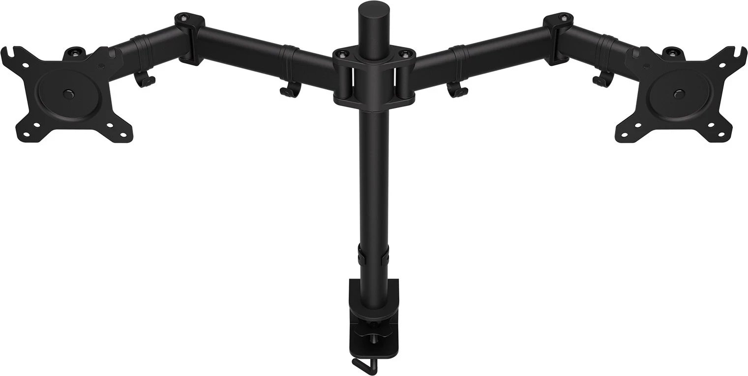 Mbajtëse dyfishe për tavolinë ENDORFY Atlas, 68.6 cm (27'), e zezë
