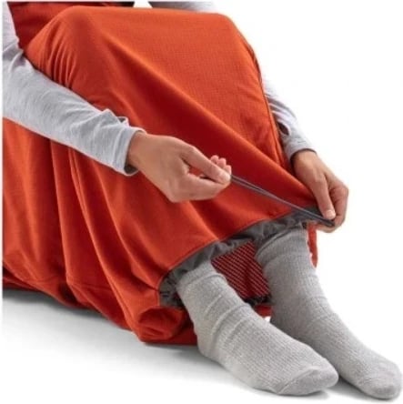 Mbështjellës për fjetje Sea To Summit Reactor Fleece, kompakt, portokalli