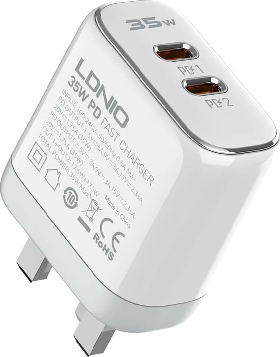 Karikues LDNIO A2528C (Bardhë)