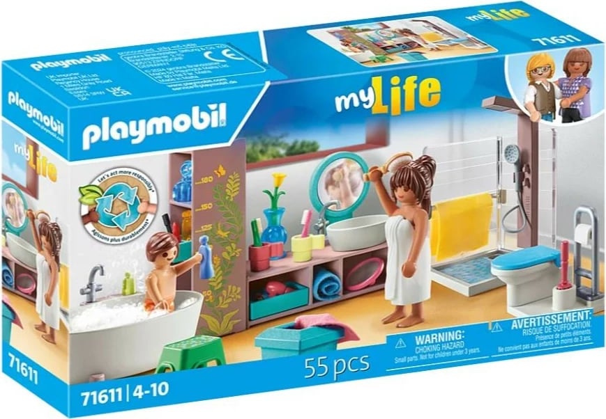 Set lodrash Playmobil 71611, My Life, Banjo, 55 pjesë