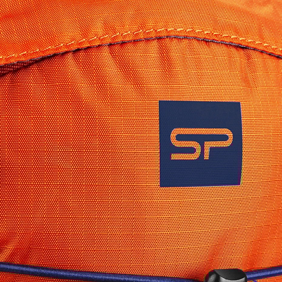 Çantë shpine Spokey unisex, portokalli-kaltër