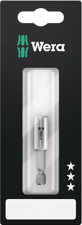 Mbajtës universal bitash Wera 899/4/1 SB, çelik inoks, 50mm, hex shank 1/4"