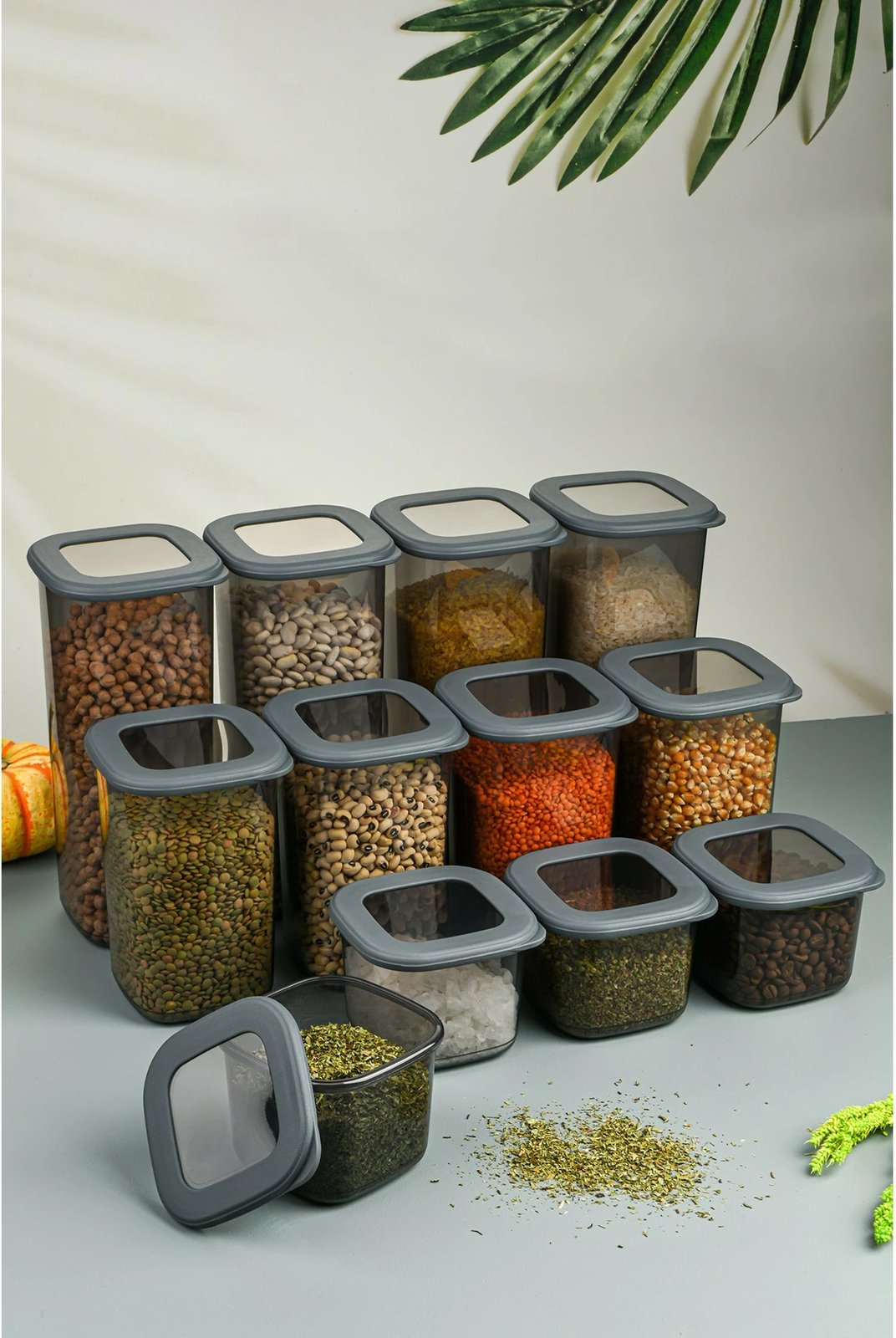 Set kuti për organizim (12 copë), Hermia, BNMPOLYAS12-51217SRG