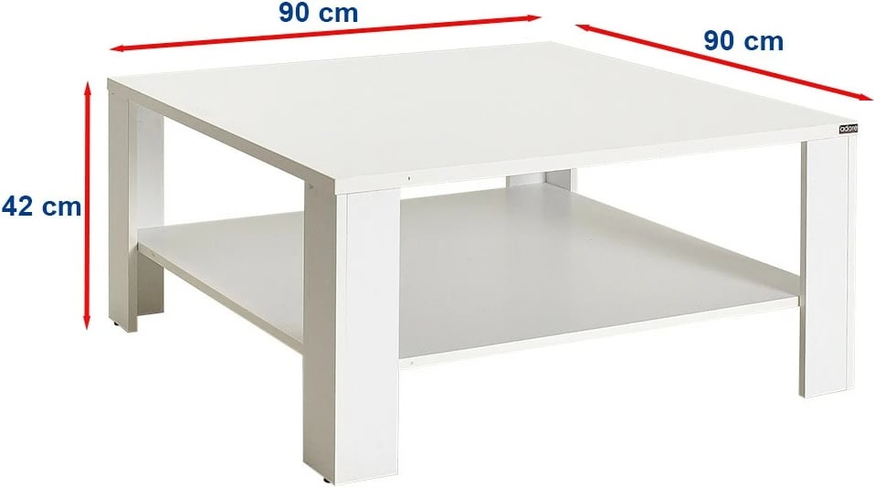 Tavolinë kafeje Hanah Home, Shp-690-Dd-1, e bardhë