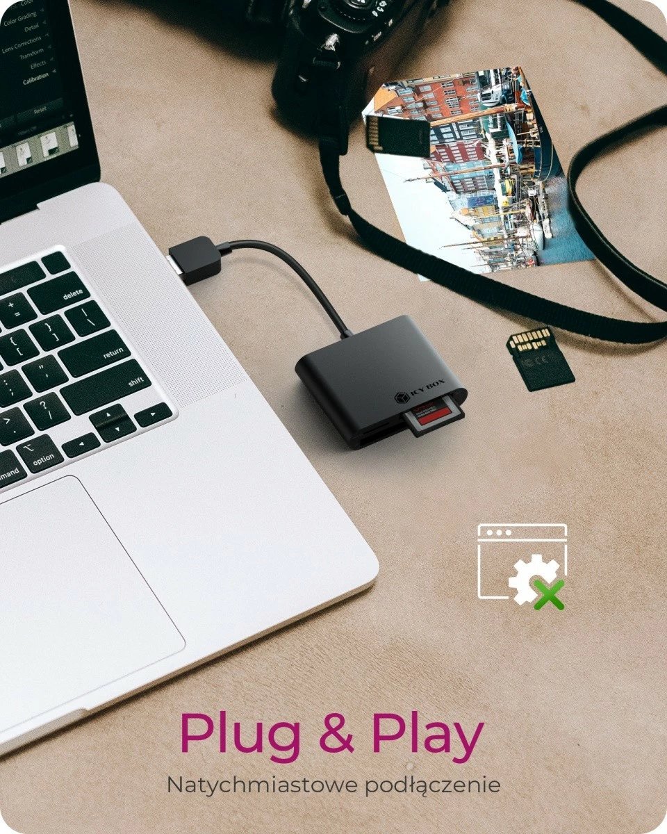 Lexues kartelash IcyBox IB-CR301-U3, USB 3.0, i zi