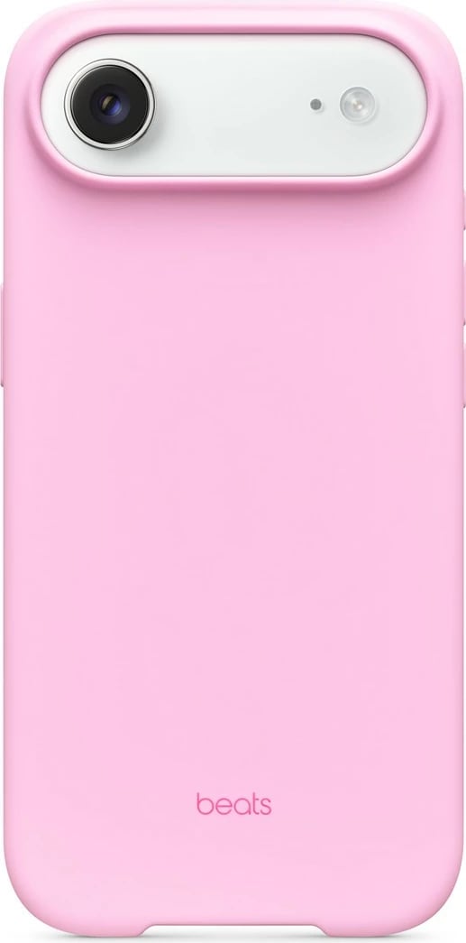 Mbështjellës Apple Beats për iPhone Air (2025), MagSafe, Panel për kamerë, Opal Pink