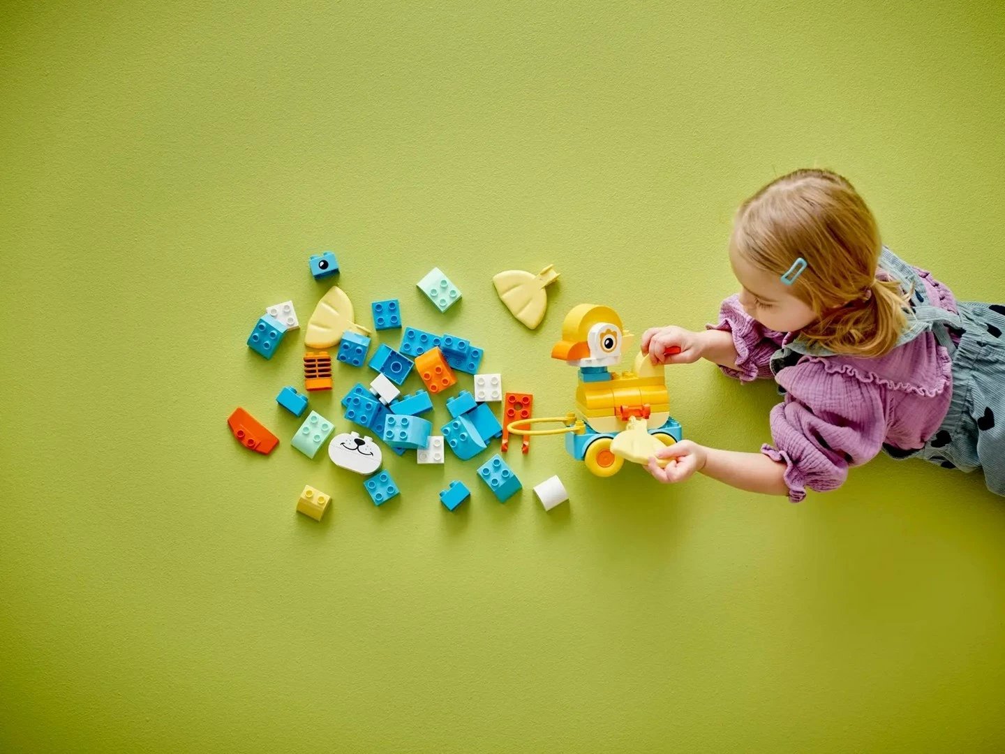 Set LEGO DUPLO 3-in-1 Animals on Wheels, 58 pjesë, për fëmijë 2+ vjeç Set LEGO DUPLO 3-in-1 Animals on Wheels, 58 pjesë, për fëmijë 2+ vjeç