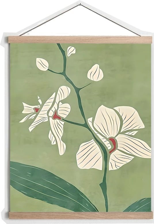 Pikturë dekorative me kornizë, shumëngjyrëshe, MRG05, 50x70cm