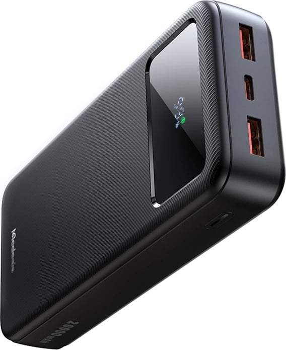 Powerbank Mcdodo MC-4230, 20000mAh, 22.5W, Ekran digjital, e zezë