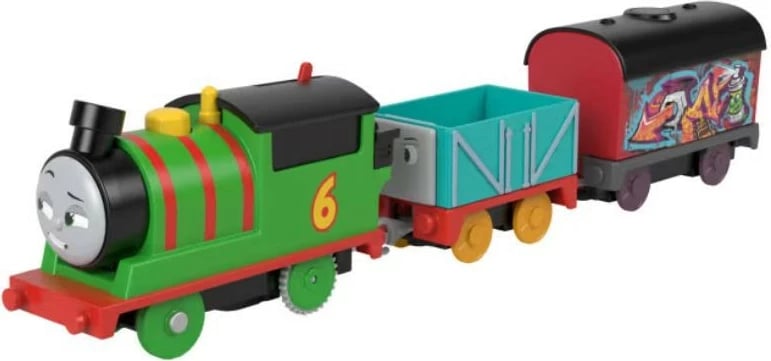 Lodër tren Fisher Price Thomas & Friends HFX97/HTN41, shumëngjyrëshe, set