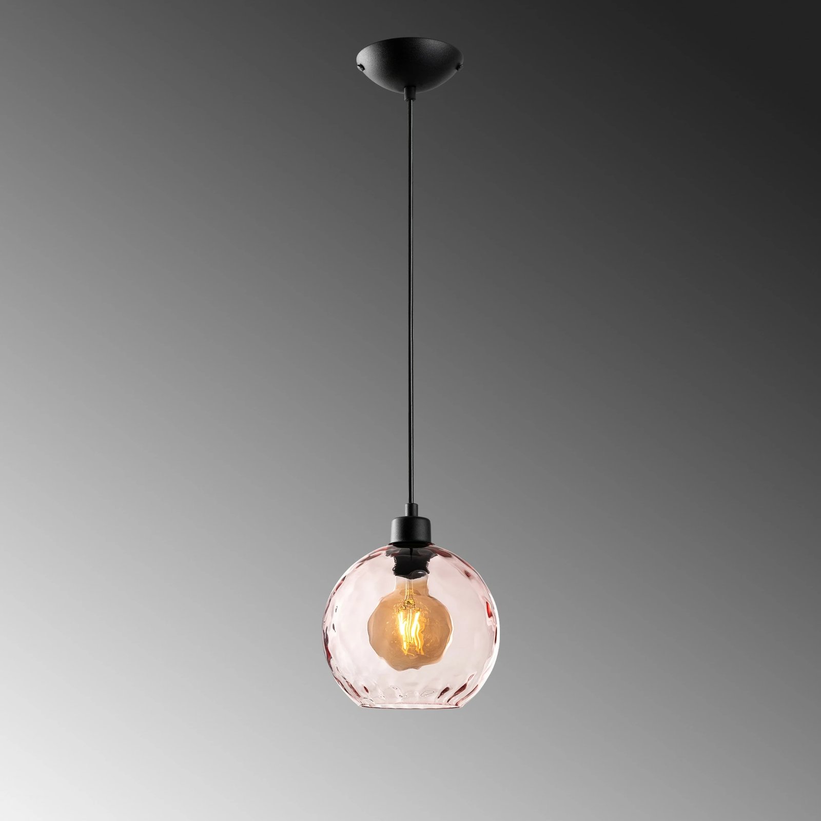 Llambë tavani Opviq Benek, rozë, 20-14303