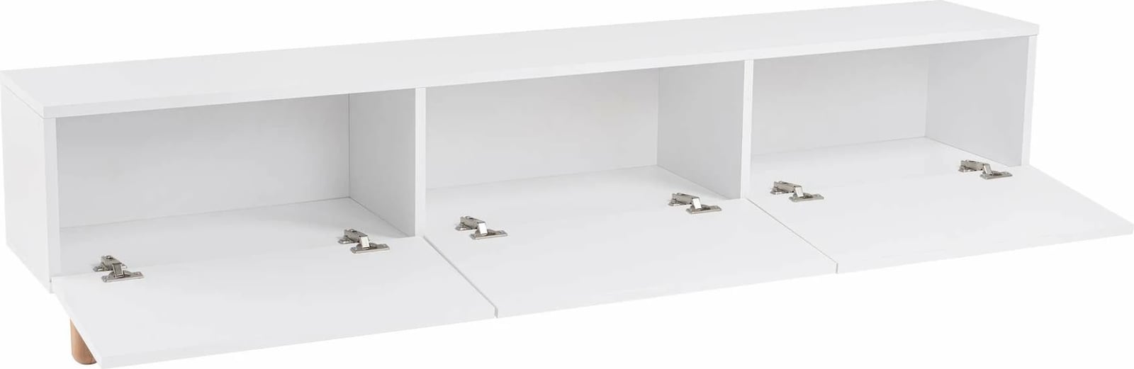 Komodë për TV Skye Decor, Alvin, e bardhë