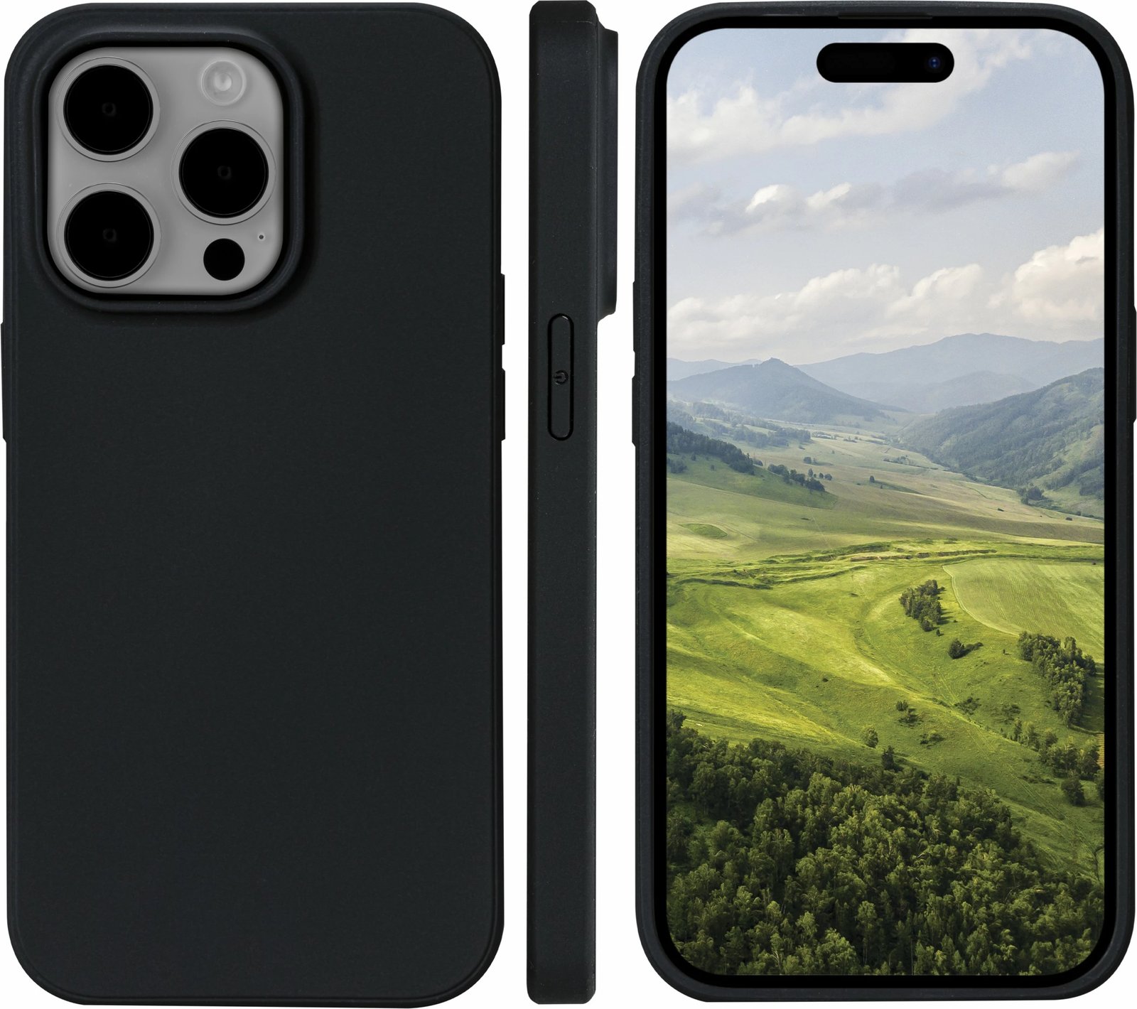 Mbështjellës dbramante1928 BULK-NUUK për iPhone 15, i zi