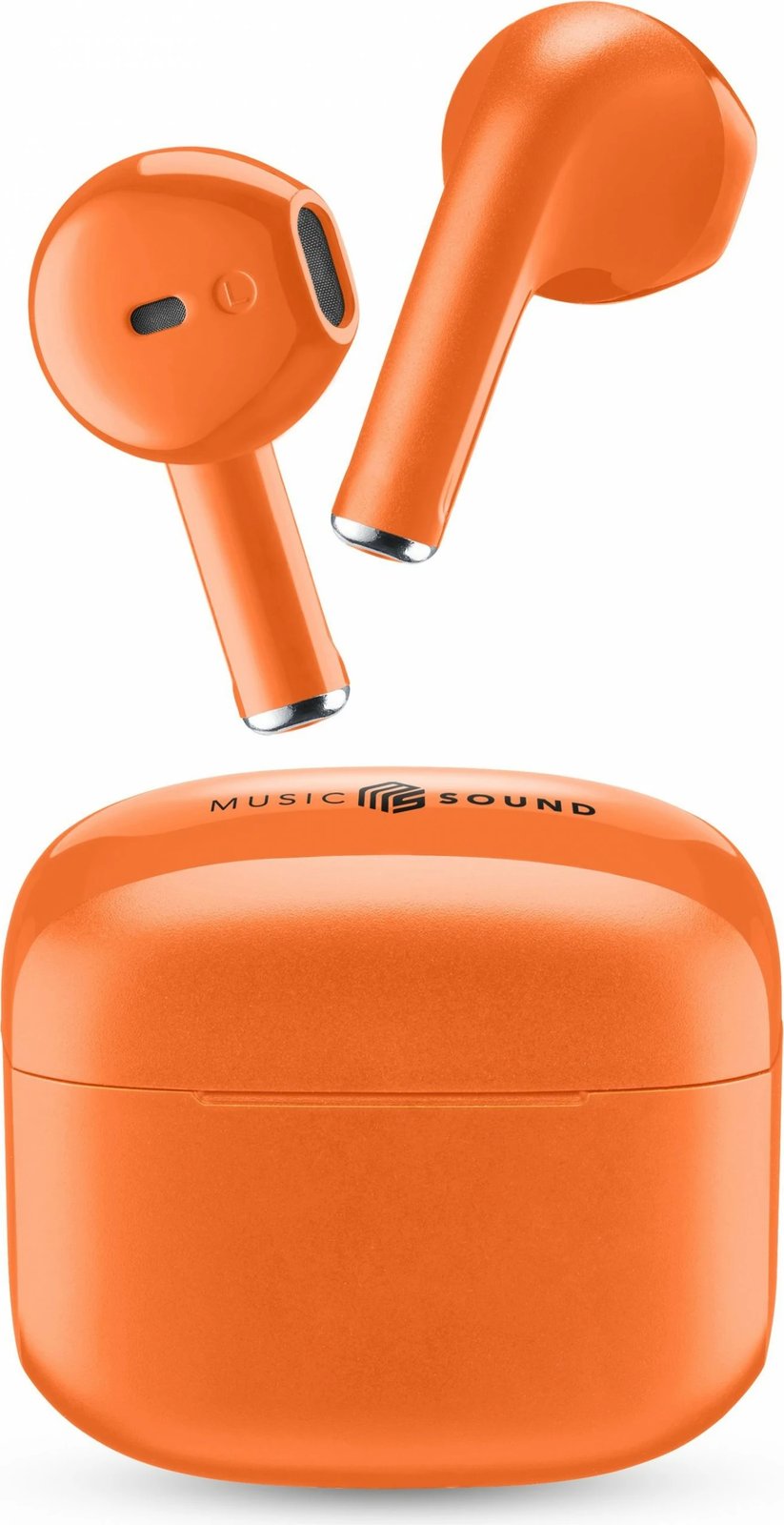 Kufje Wireless Cellular Line Music Sound SWAG, Bluetooth 5.1, 20h, portokalli