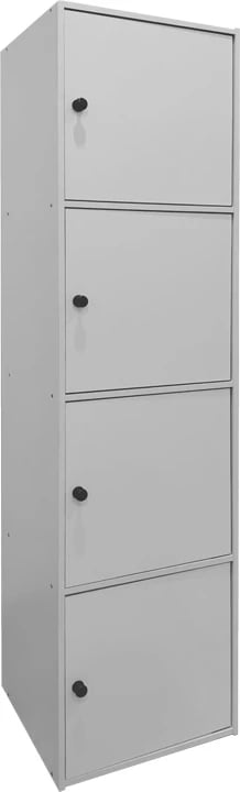 Dollap i lartë Gabino, ngjyrë e bardhë, 40x39x158cm