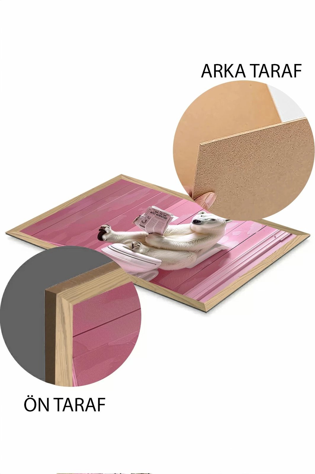 Pikturë dekorative, shumëngjyrëshe, Arthynmodelyty3348-57, 33x48cm