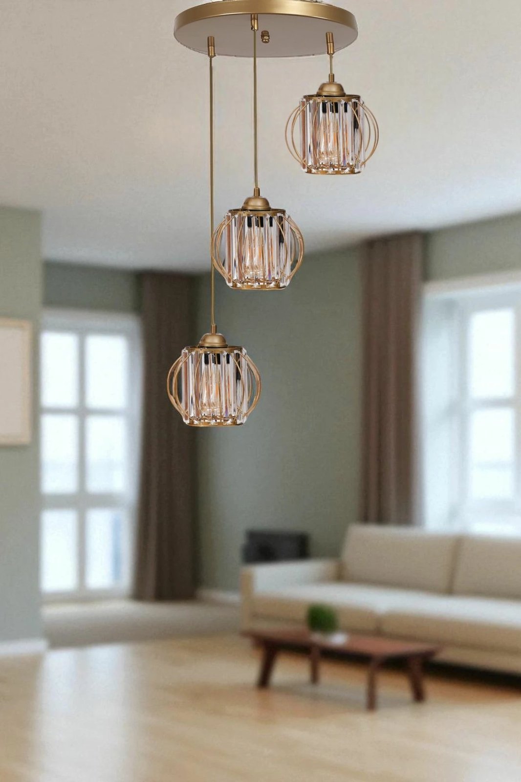 Llambë varëse Opviq, ngjyrë ari, 9043-3