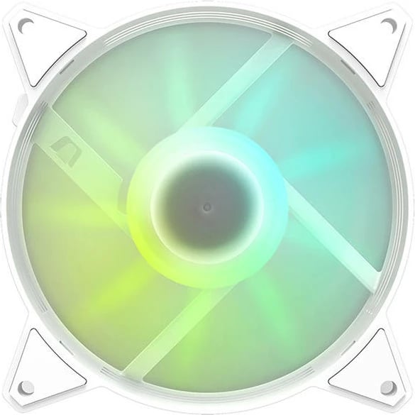 Set ventilatorësh kompjuteri Darkflash C6 3in1, 120x120 mm, ARGB, i bardhë