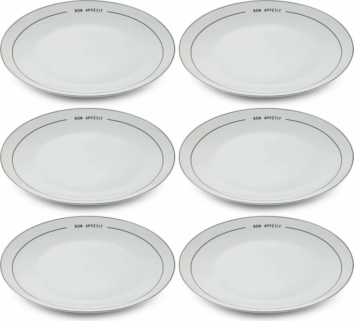 Set pjatash shërbimi (6 copë), Hermia, DNR0076