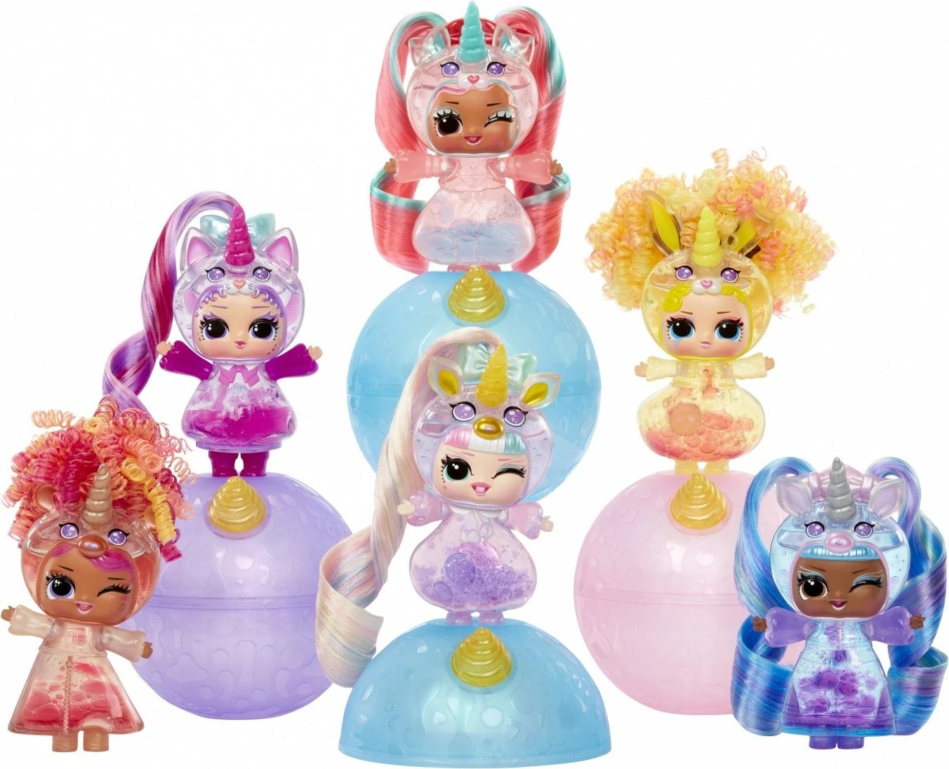 Set lodrash L.O.L. Surprise Unicorn, MGA, 12 copë, plastikë, për vajza, shumëngjyrëshe