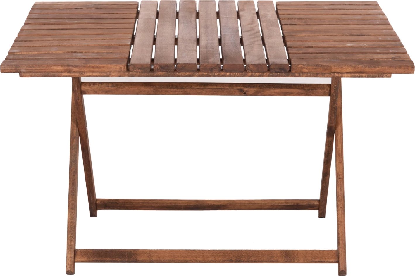 Tavolinë regjisori Limnos, dru i fortë, ngjyrë arre, FH5649.01, 120x80x75cm