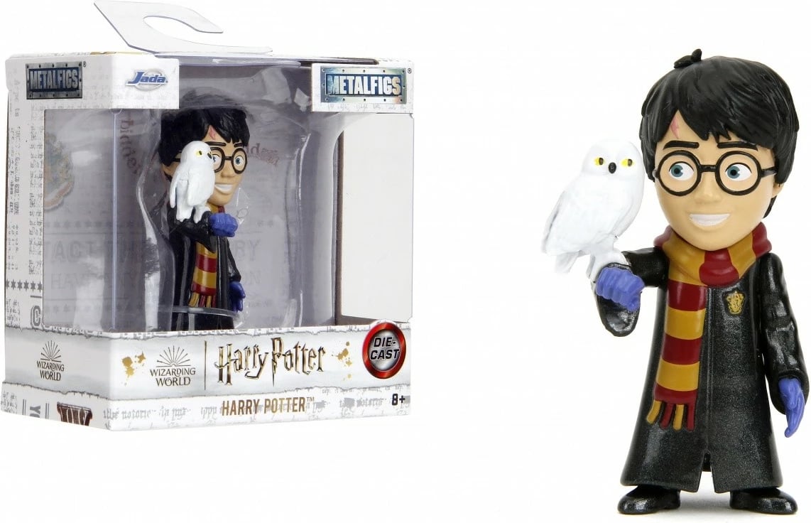 Figurë metalike Harry Potter JADA TOYS 253180008, 6.5 cm, 4 lloje