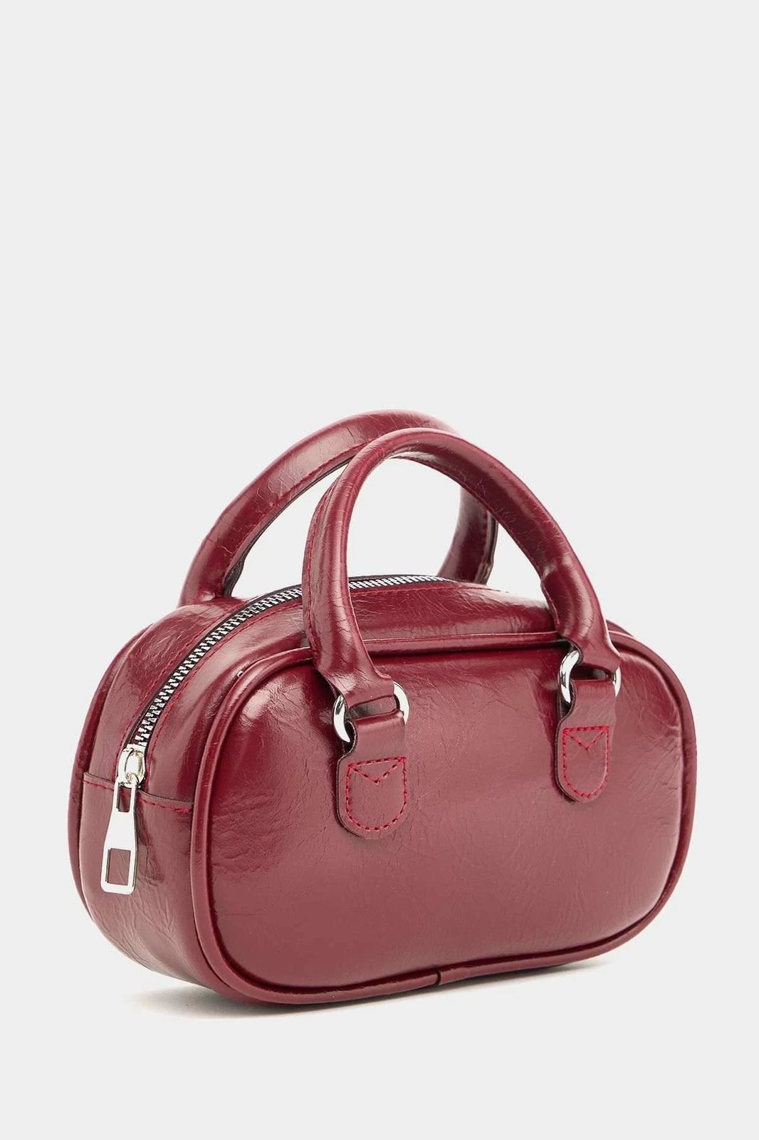 Çantë dore Zoozie Bags, MK1020225SV10-015, ngjyrë e kuqe claret