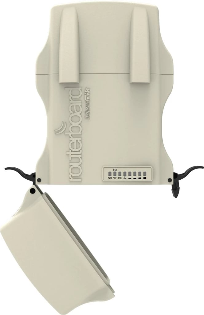 Kasë rrjeti MikroTik NetMetal 5, Power over Ethernet (PoE), RB922UAGS-5HPacD-NM, alumini