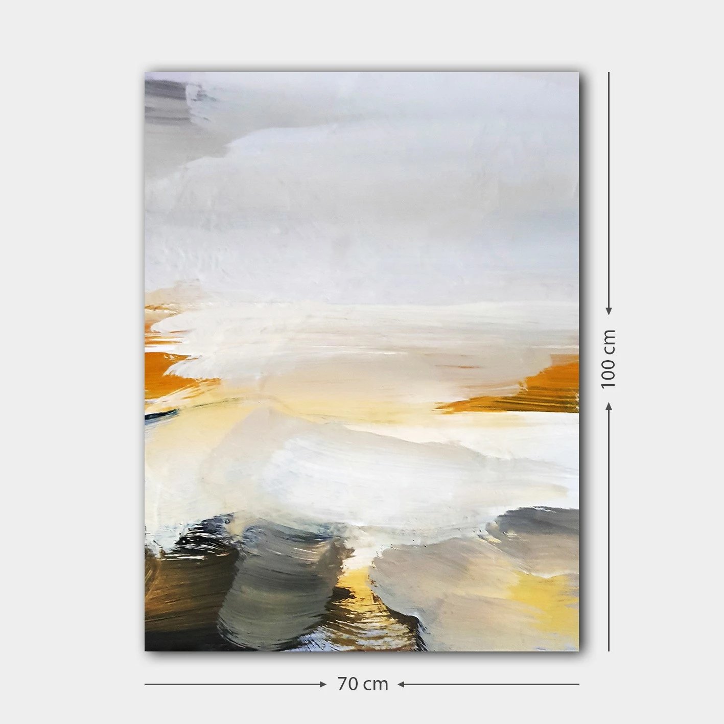 Pikturë dekorative në kanavacë, shumëngjyrëshe, 70x100cm