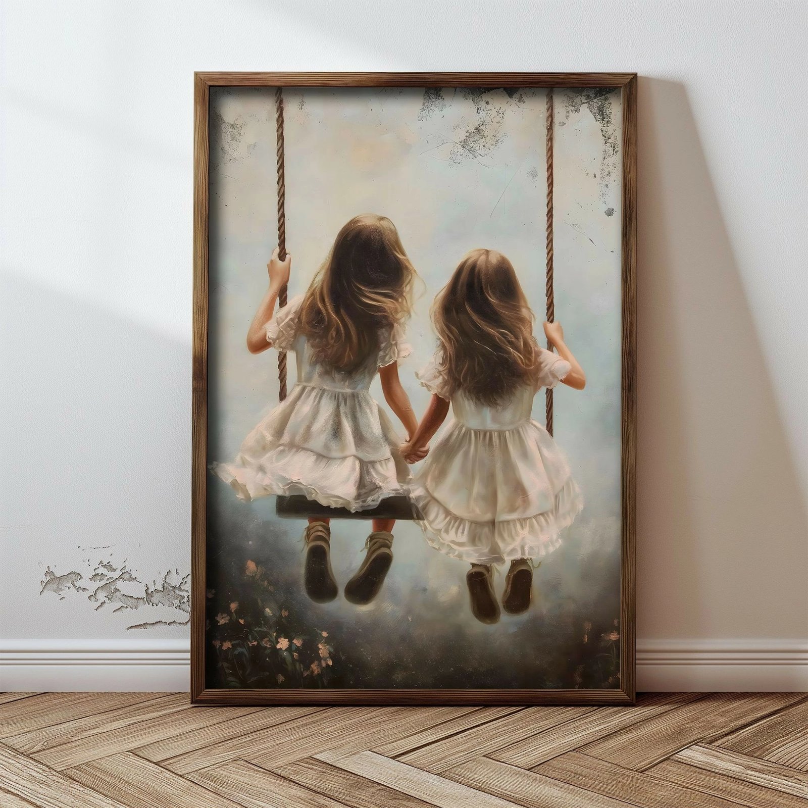 Pikturë dekorative me kornizë, MDF, shumëngjyrëshe, Wallity, GE238-L